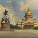 Russischer Maler: Ansicht St. Petersburg. - photo 1