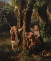 SALENTIN, Hubert zugeschrieben: Kinder am Baum spielend.
