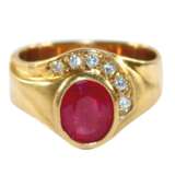 Rubin Ring, - Foto 1