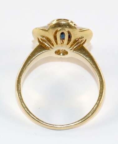 Saphir-Ring, - photo 3