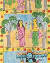 Indien grosse Bildrolle