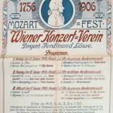 Mozart-Fest 1756-1906, - Foto 1
