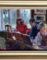 Козловский А.С. “В студии”, 1954 г.