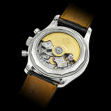 PATEK PHILIPPE. A PLATINUM AUTOMATIC ANNUAL CALENDAR FLYBACK CHRONOGRAPH WRISTWATCH WITH DAY/NIGHT INDICATION - photo 2