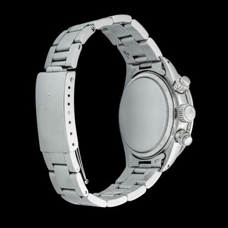 ROLEX. A STAINLESS STEEL CHRONOGRAPH WRISTWATCH WITH BRACELET - photo 2
