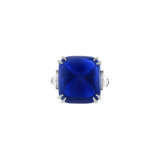 `THE ROYAL BLUE`
IMPRESSIVE SAPPHIRE AND DIAMOND RING - photo 1