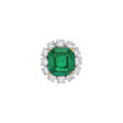 MELLERIO EMERALD AND DIAMOND RING - Auction prices