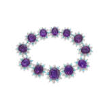 IMPRESSIVE CARTIER AMETHYST, TURQUOISE AND DIAMOND NECKLACE - Foto 1