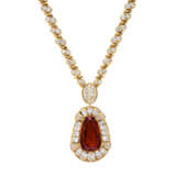 `THE STAR OF AFRICA`
HARRY WINSTON RUBY AND DIAMOND PENDENT NECKLACE - photo 1