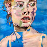 портрет девушки „Портрет девушки“, Acryl, Zeitgenössische Kunst, Porträt, Москва, 2021 - Foto 1