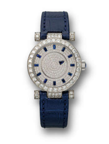 FRANCK MULLER, WHITE GOLD, DIAMOND AND SAPPHIRE-SET 'MASTER MYSTERY', NO. 40 - фото 1