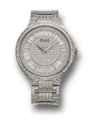 PIAGET, WHITE GOLD, DIAMOND AND BAGUETTE-SET 'DANCER EXCEPTIONAL PIECE', REF. G0A36050