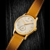 PATEK PHILIPPE. A WELL PRESERVED 18K PINK GOLD WRISTWATCH - photo 1