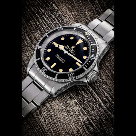 ROLEX. A STAINLESS STEEL AUTOMATIC WRISTWATCH WITH SWEEP CENTRE SECONDS AND BRACELET - photo 1