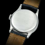 PATEK PHILIPPE. A RARE STAINLESS STEEL WRISTWATCH WITH TWO TONE DIAL - photo 2