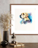 Original Watercolor Painting "Labrador" Original Watercolor Painting "Labrador"