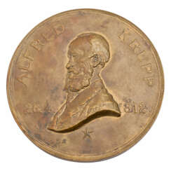 German Empire - bronze medal 1912, 100th birthday Alfred Krupp,