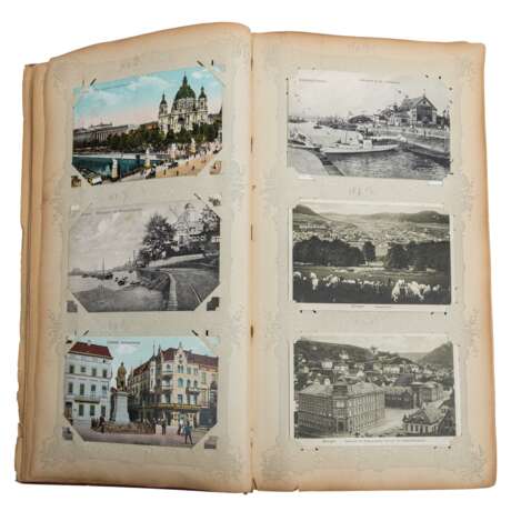 Old album with postcards around 1900, - photo 5