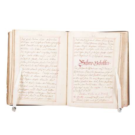Handwritten prayer book from the year 1771, - Foto 3