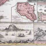 Historical copperplate map of Spain, 18th c. - - photo 3