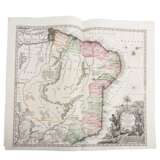 Historical copperplate map of Brazil, 18th c. - - фото 1