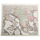 5 historical copper engraved maps of Eastern Europe, 18th c. - - фото 2