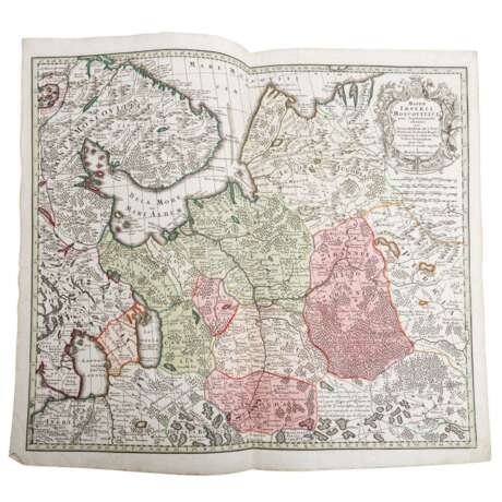 5 historical copper engraved maps of Eastern Europe, 18th c. - - фото 7