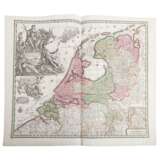 3 historical copper engraved maps of Belgium and Brabant 18th c. -. - Foto 2