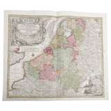 3 historical copper engraved maps of Belgium and Brabant 18th c. -. - фото 9