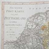 Historical copperplate map of Germany, 19th c. - - фото 2