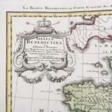 Historical copper engraved maps of France and Corsica, 18th century. - photo 3
