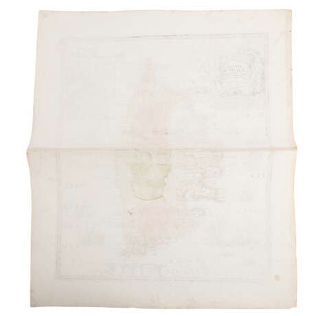 Historical copper engraved maps of France and Corsica, 18th century. - photo 7