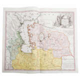 Historical copper engraved maps Lithuania, Bohemia, Poland, Caspian Sea, 18th c. - - Foto 2