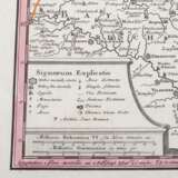 Historical copper engraved maps Lithuania, Bohemia, Poland, Caspian Sea, 18th c. - - Foto 10