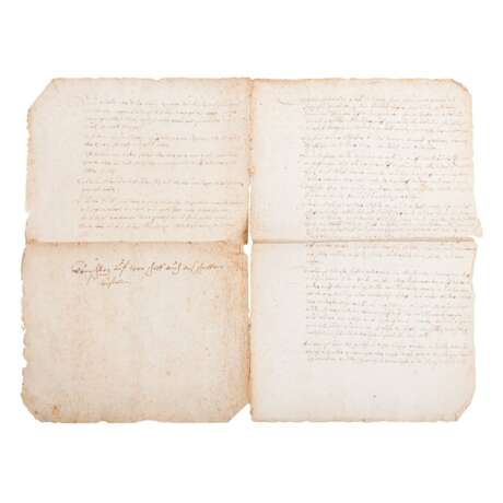 2 historical documents, Germany early modern period - - Foto 4