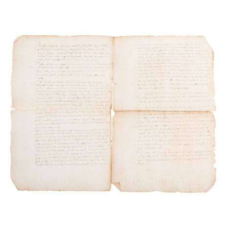 2 historical documents, Germany early modern period - - Foto 5