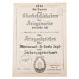 German Reich 1933-1945 - Award Certificate of the - фото 1