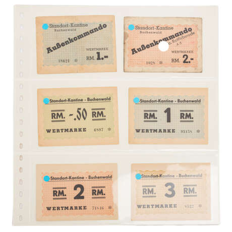 German Reich (1937-1945) Emergency money - KGL Buchenwald with 6 tokens - photo 1