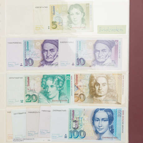 Banknote collection German Reich in album - Foto 4