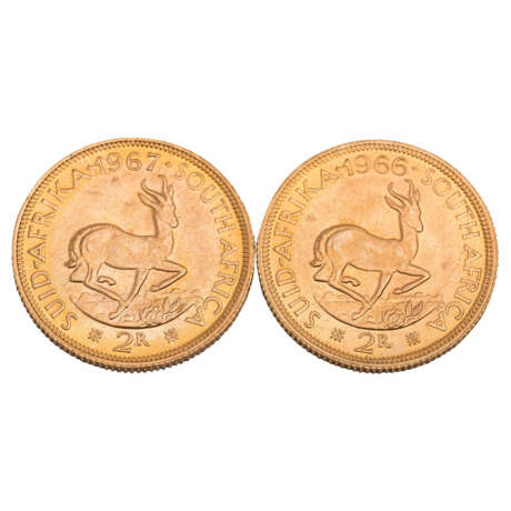 South Africa/GOLD - 2 x 2 Rand - фото 2