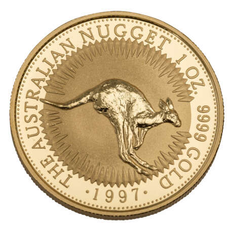 Australia/GOLD - 1 oz. Nugget, - фото 1