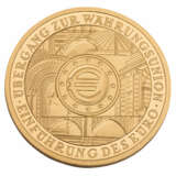 FRG/GOLD - 100 Euro GOLD fine, currency union 2002-J - фото 1