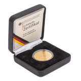 FRG/GOLD - 100 Euro GOLD fine, currency union 2002-J - photo 3