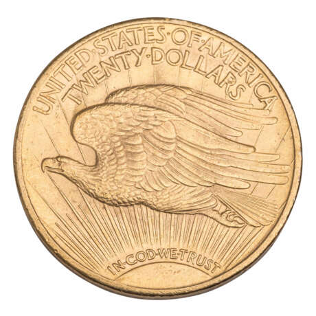 USA/GOLD - St. Gaudens Double Eagle 1924, - фото 2