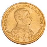 Prussia / GOLD - 20 Mark 1913 A, - фото 1