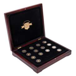 The smallest gold coins in the world,
