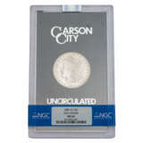 USA - NGC graded Morgan dollar 1882 - фото 3