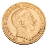 German Empire /GOLD - Prussia, Wilhelm II 20 Mark 1898-A - фото 1