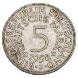 FRG - coin 5 Mark 1958 J - фото 1