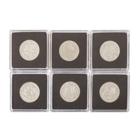 Silver coins set "German Reich 1933-45" - - photo 2